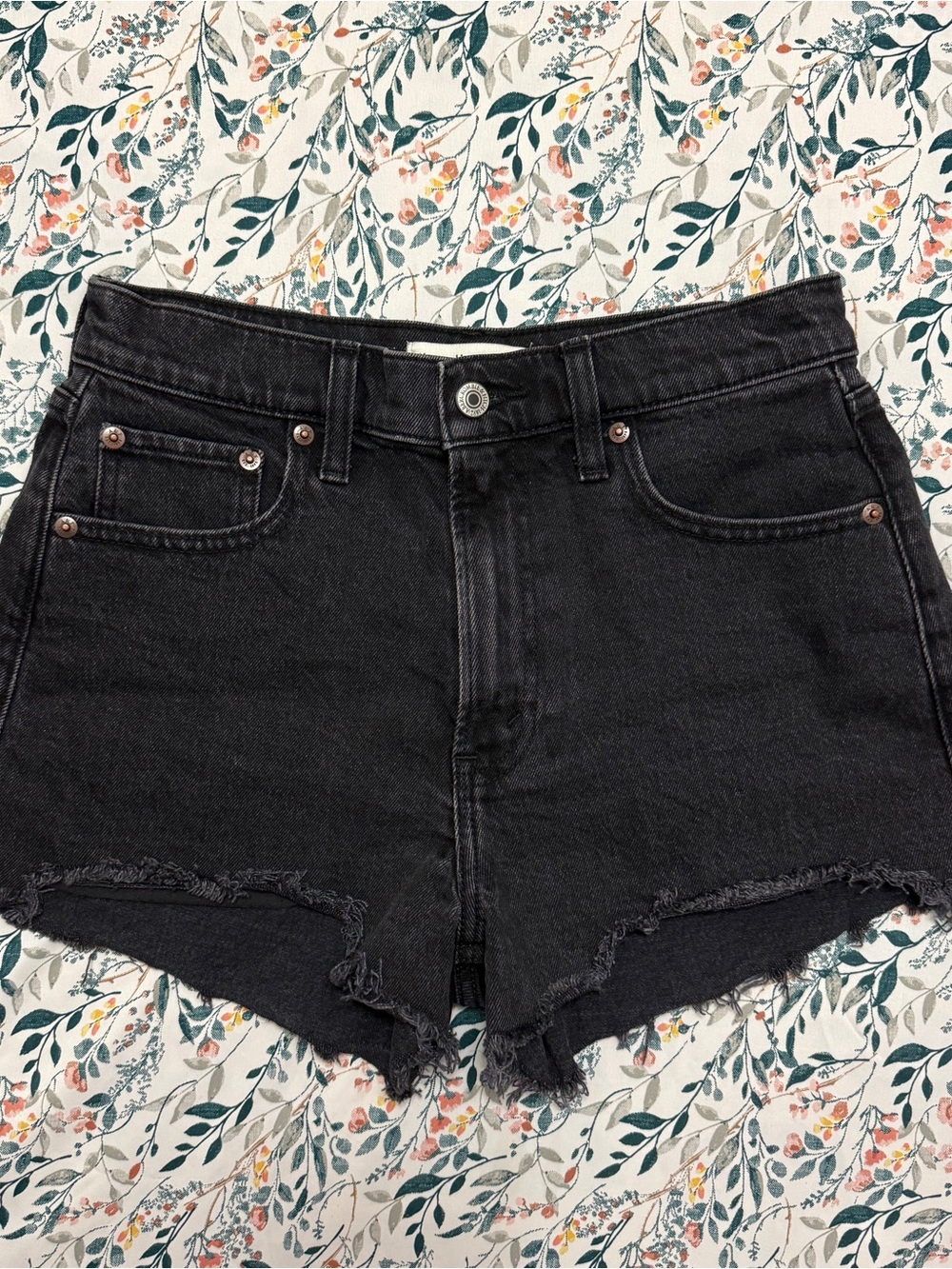 High Rise Mom Short